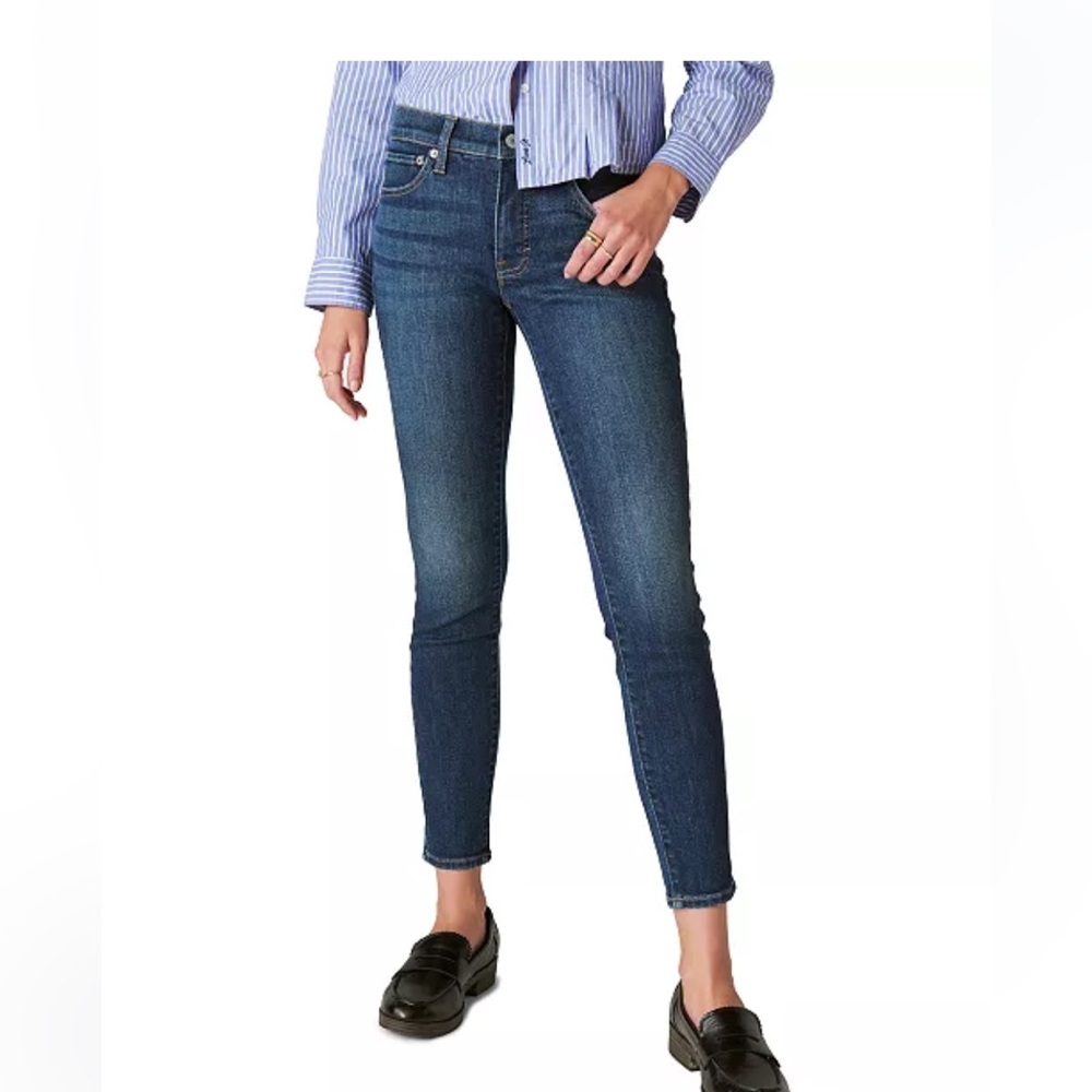 LUCKY BRAND AVA MID RISE SKINNY (836)